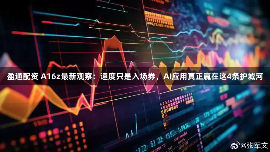 盈通配资 A16z最新观察：速度只是入场券，AI应用真正赢在这4条护城河