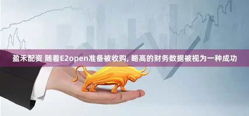 盈禾配资 随着E2open准备被收购, 略高的财务数据被视为一种成功